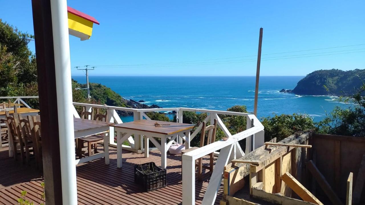 Hosteria La Casa Del Mar Bahía Mansa Buitenkant foto