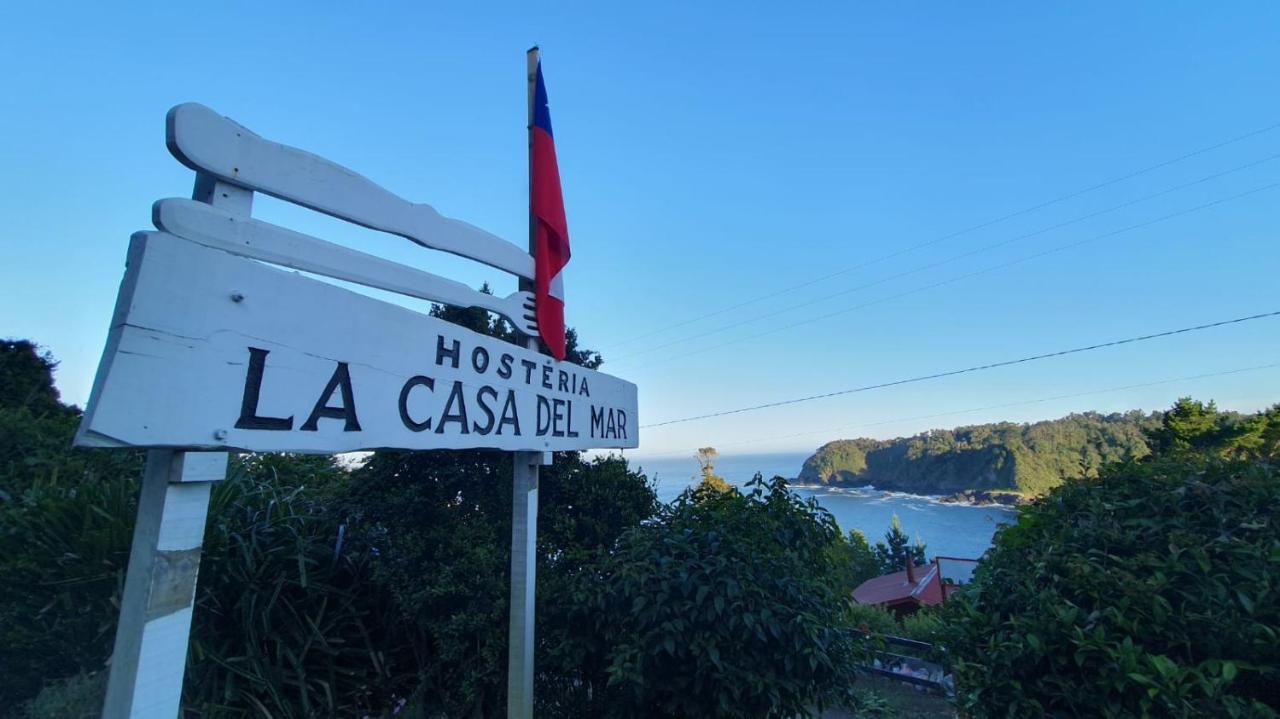 Hosteria La Casa Del Mar Bahía Mansa Buitenkant foto