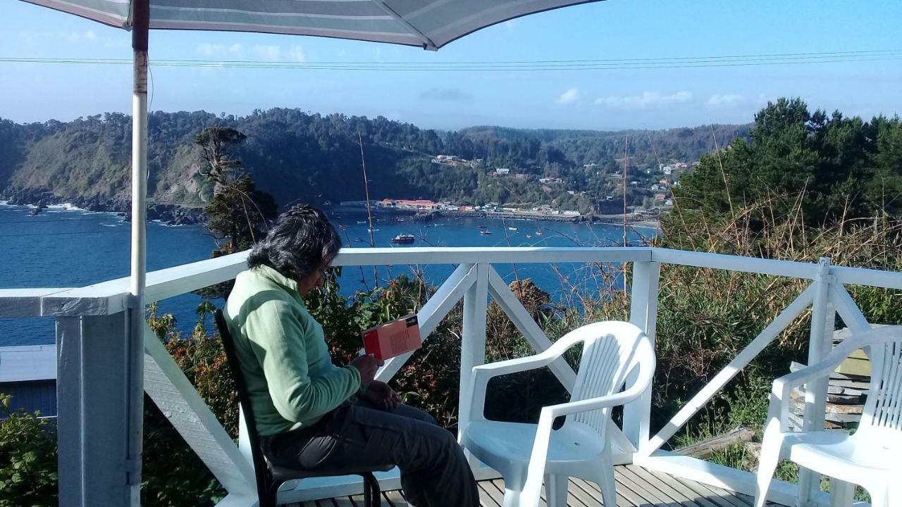 Hosteria La Casa Del Mar Bahía Mansa Buitenkant foto